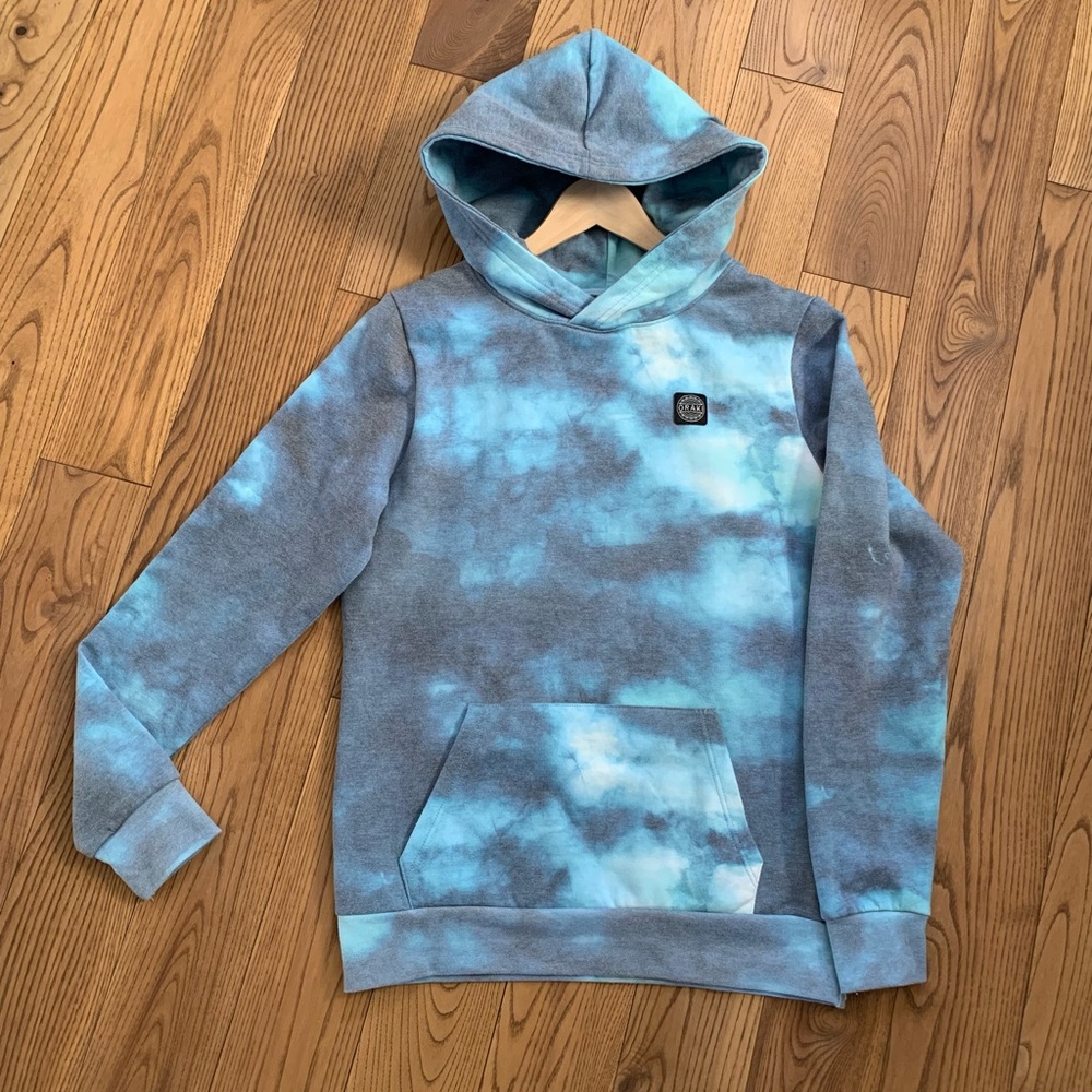 Oraki Blue Tie-Dye Hoodie